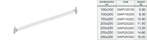 Floor diagonal brace