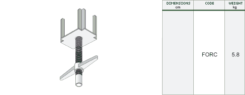 Adjustable fork