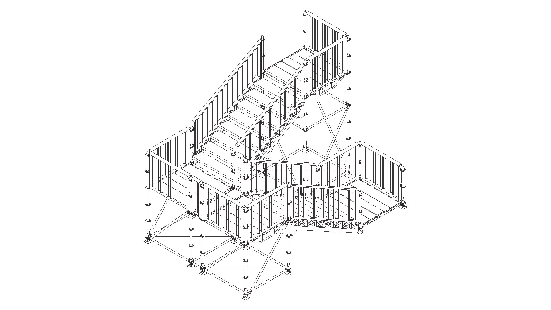 Stairs Scaffolding