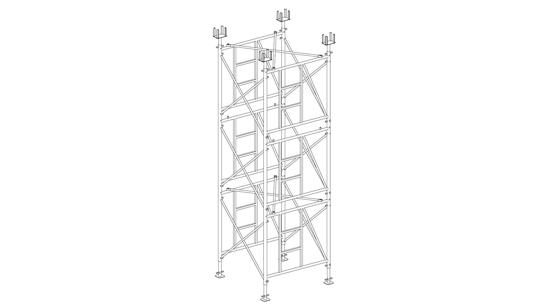 TC80 Support towers for Designing and Implementation of infrastructure and industrial building