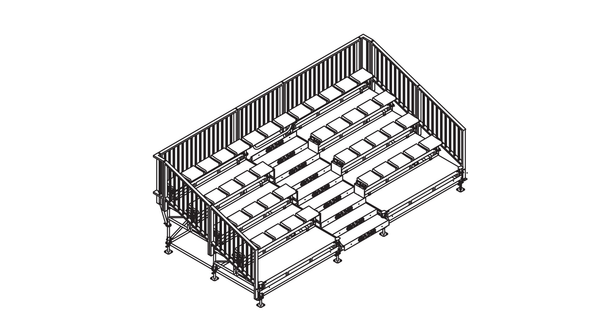 Scaffolding for Tribunes